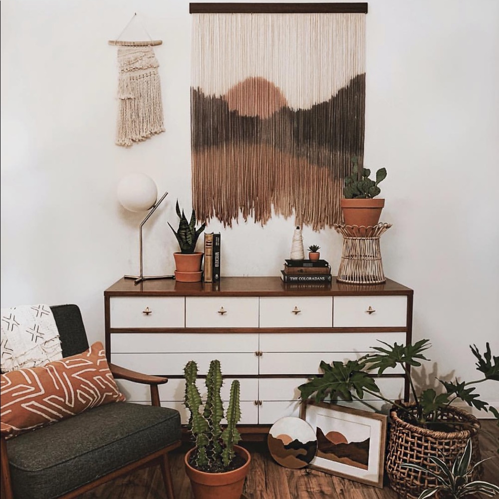 Boho wall hanging